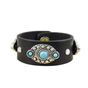 Bracciale oceano in cuoio