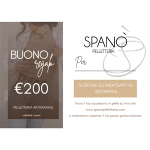 Buono regalo dal valore di 200 euro